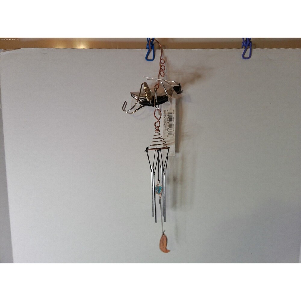 Grasshopper Wind Chime Husna Imports Vintage